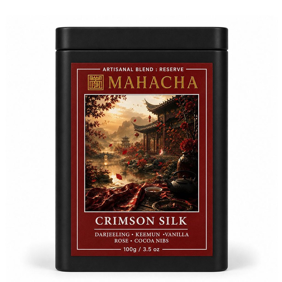 Crimson Silk — 100 g MAHACHA tin