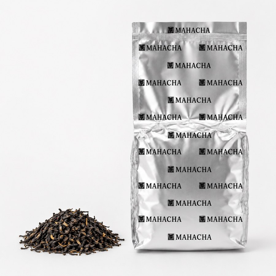 Imperial Earlgrey — loose leaf blend beside its sealed refill pouch