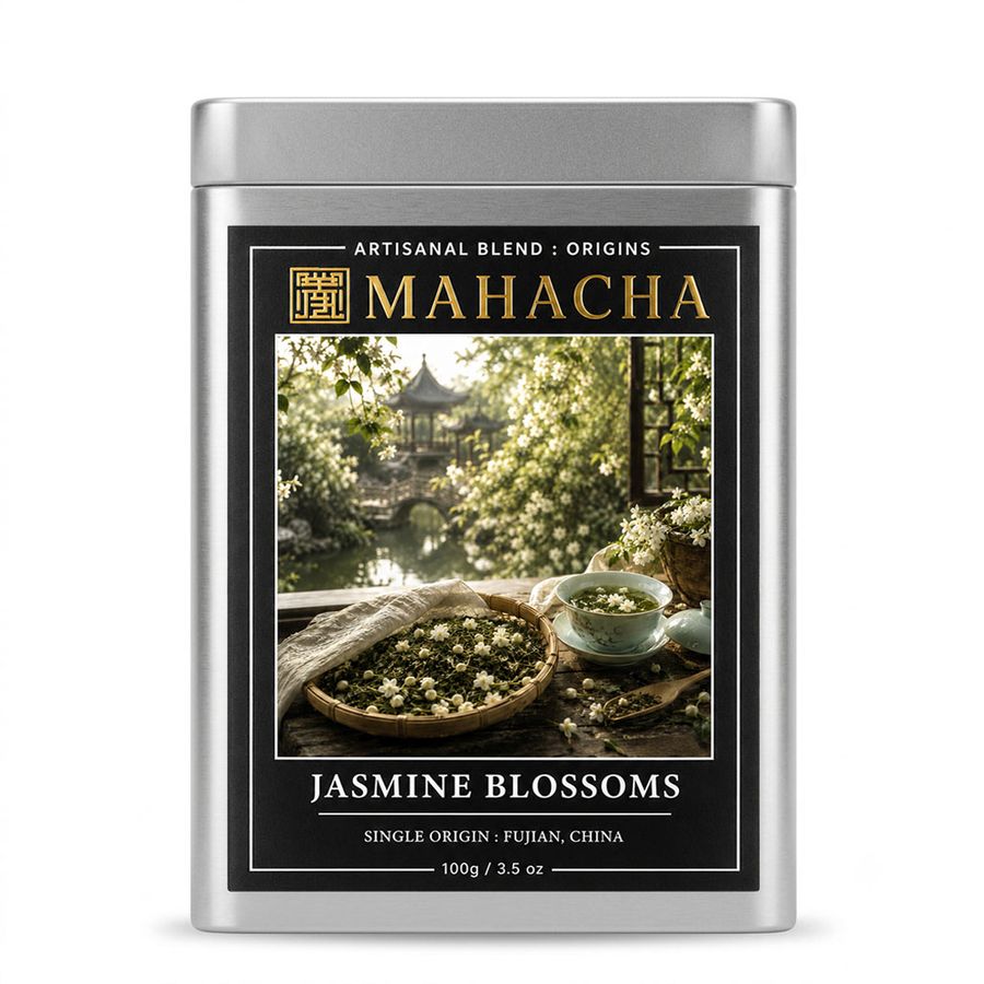 Jasmine Blossoms — 100 g MAHACHA tin