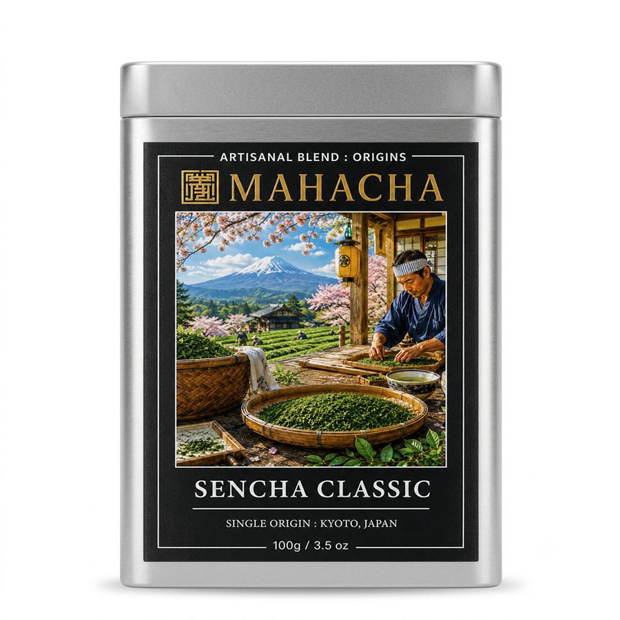 Sencha Classic — 100 g MAHACHA tin